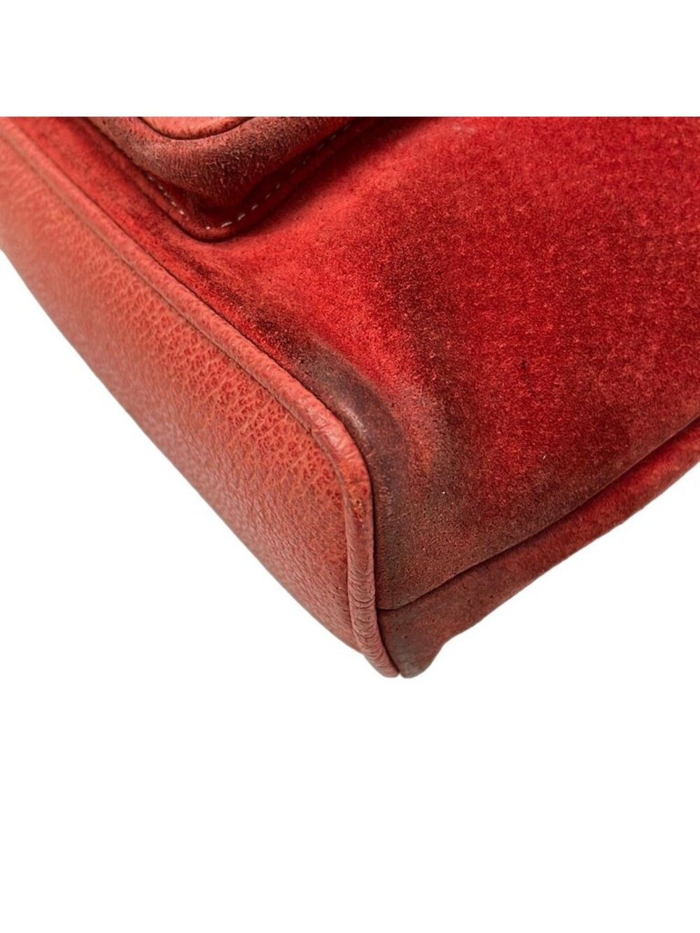 Gucci Backpack Bamboo Red Leather - Picture 6 of 10